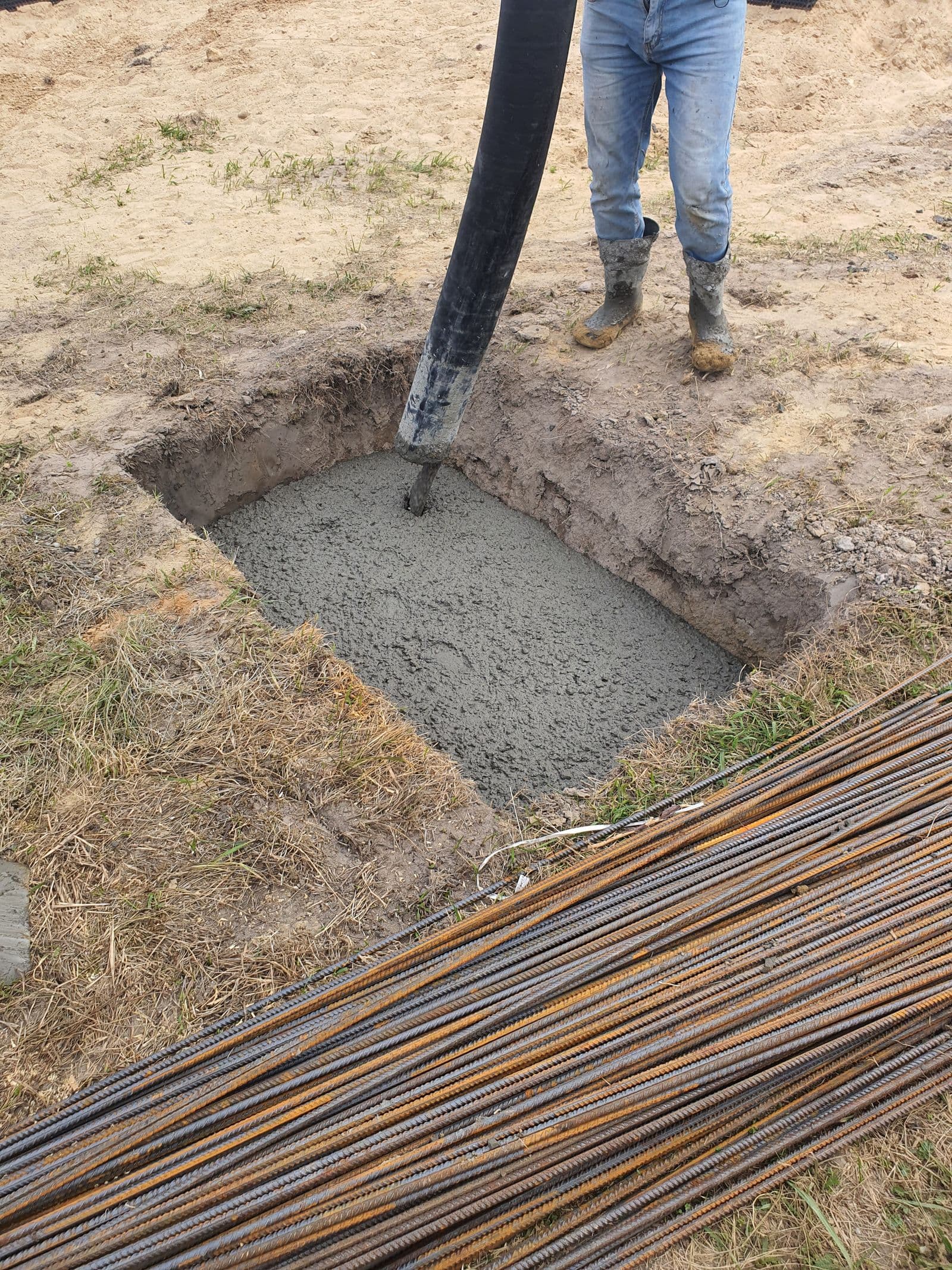 Foundation · monolithic slab concrete project in Summerfield by CSP Concrete