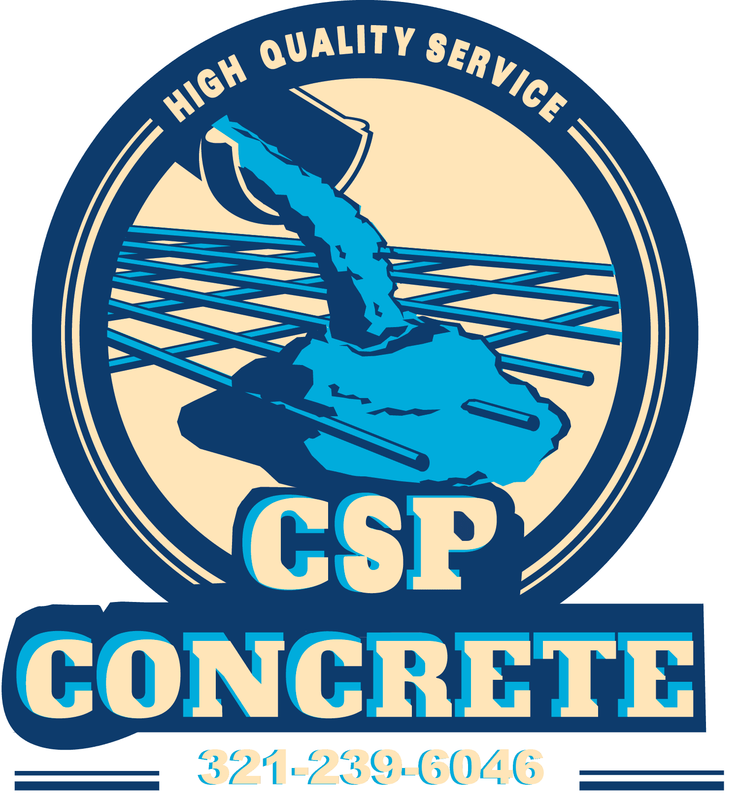 CSP Concrete — Ocala concrete contractor logo